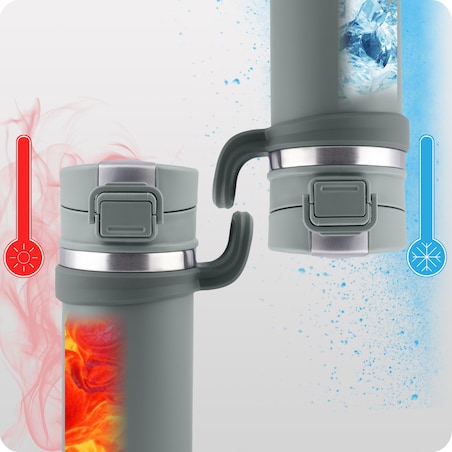 Kubek termiczny duży termos podróżny na kawę herbatę Berdsen