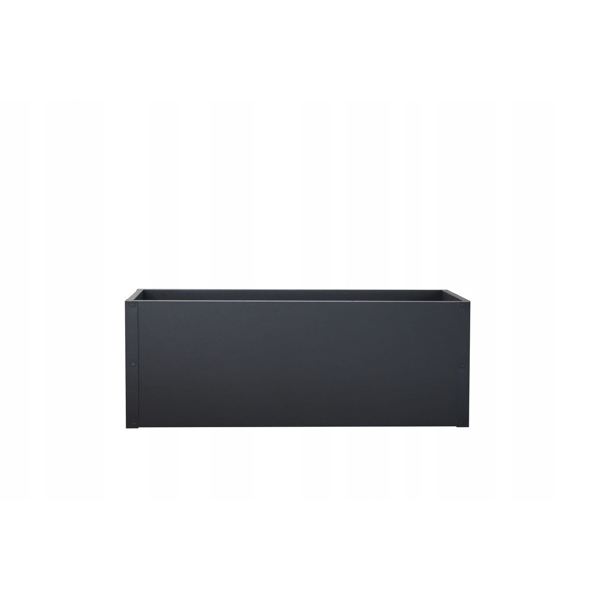 Donica ogrodowa metalowa 180x50x50RAL7016 antracyt