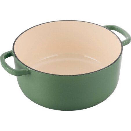 Garnek żeliwny okrągły Ballarini Bellamonte - 7 ltr, Zielony