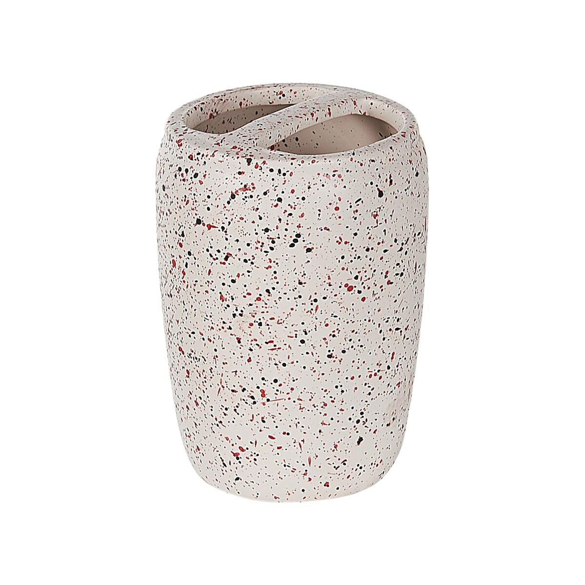 6-częściowy zestaw akcesoriów łazienkowych ceramiczny biały PALMILLA