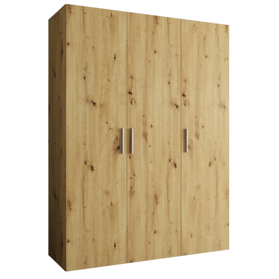 Szafa uchylna otwierana BARI 1 150 wys. 202 cm Artisan + u. Srebrny