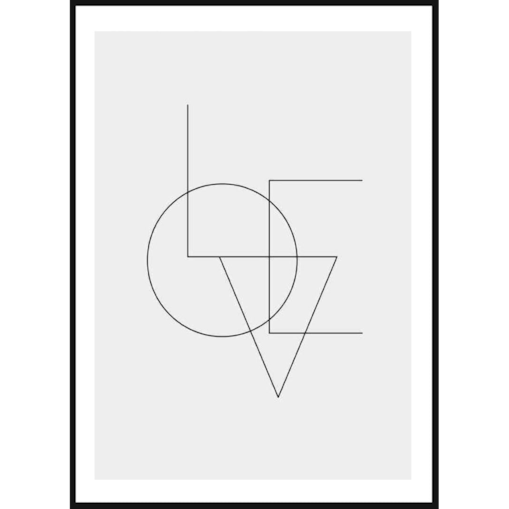 Poster Story, Plakat, Obraz - Love Minimalistyczne, wymiary 50 x 70 cm