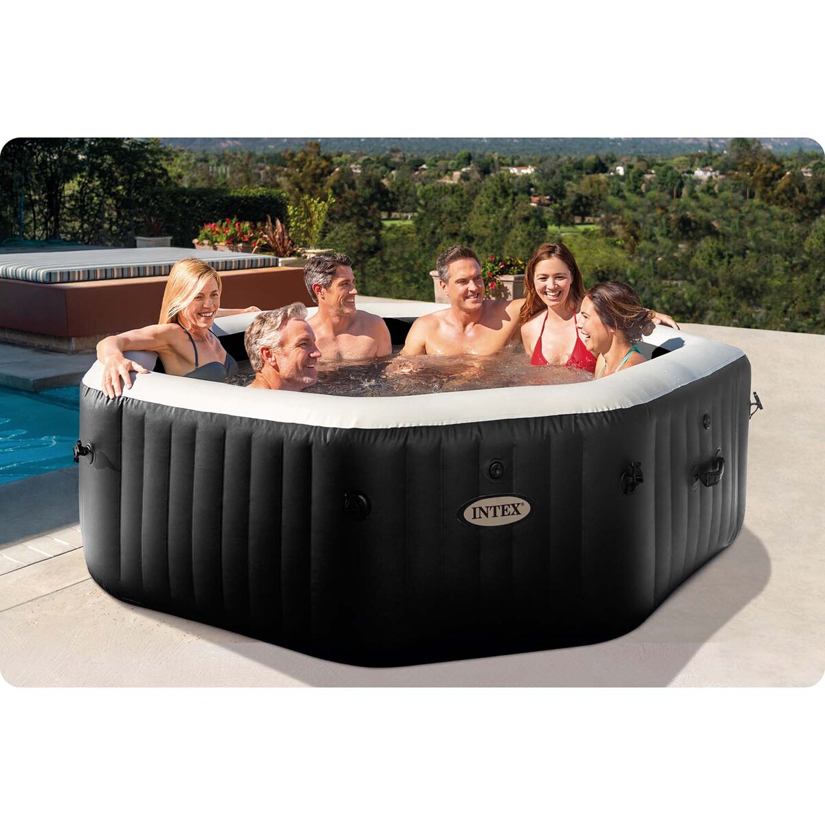 Spa dmuchane Intex PureSpa 6-osobowe hydromasaż 28462