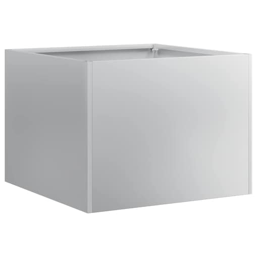 vidaXL Doniczka 40x40x30 cm Stal ocynkowana
