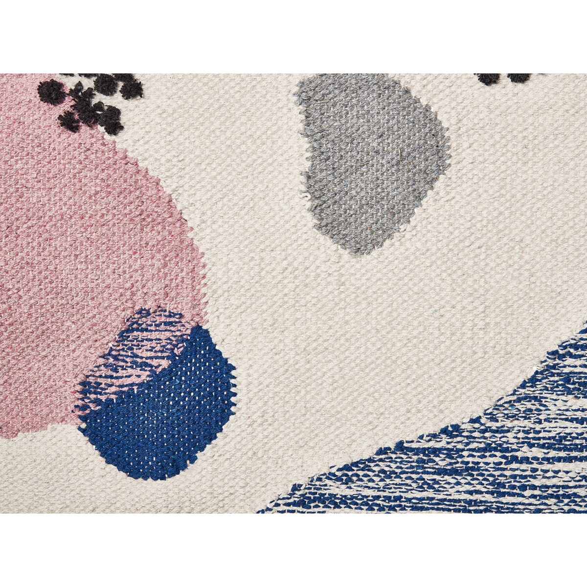 Dekoracja ścienna z frędzlami bawełniana wielokolorowa KASUR