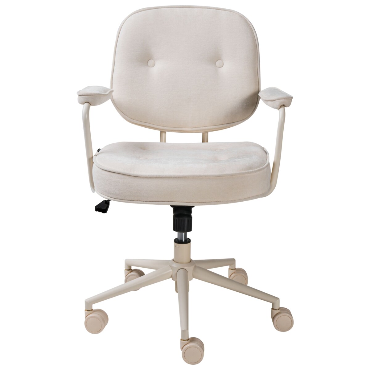 Krzesło obrotowe PARAMUS Złamana biel