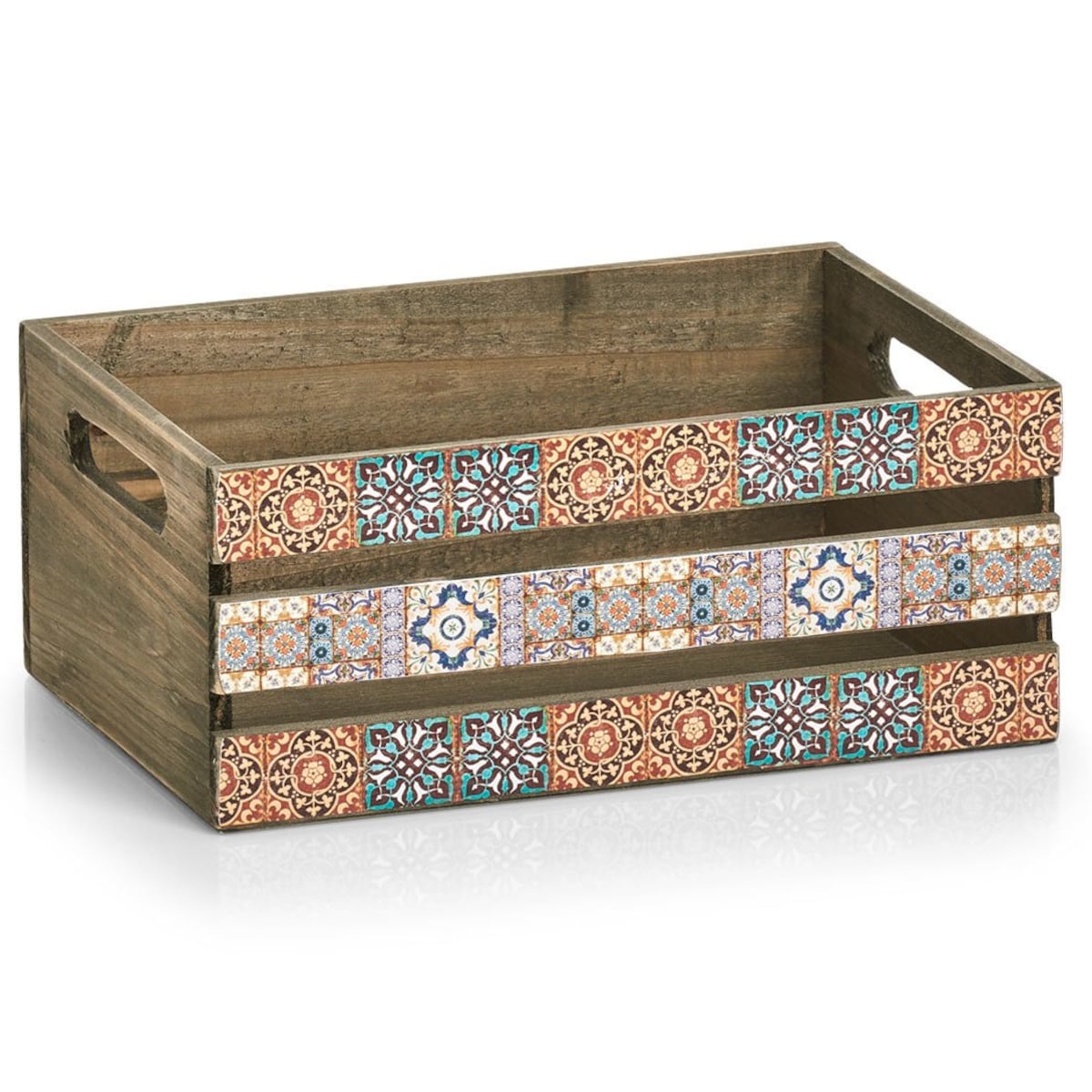 Skrzynka dekoracyjna na przybory MOSAIC, 32 x 22 x 13,5 cm, ZELLER, MDF
