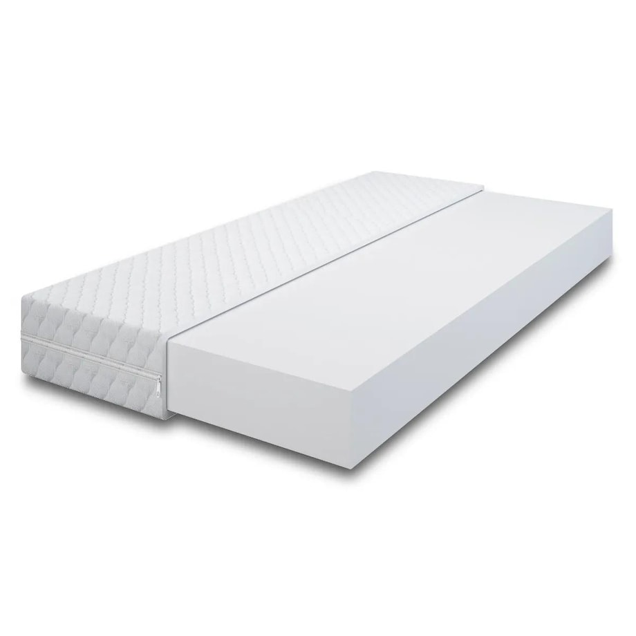 Łóżko młodzieżowe VIVO 2 120x200 różowe z tapicerowanym panelem i szufladą