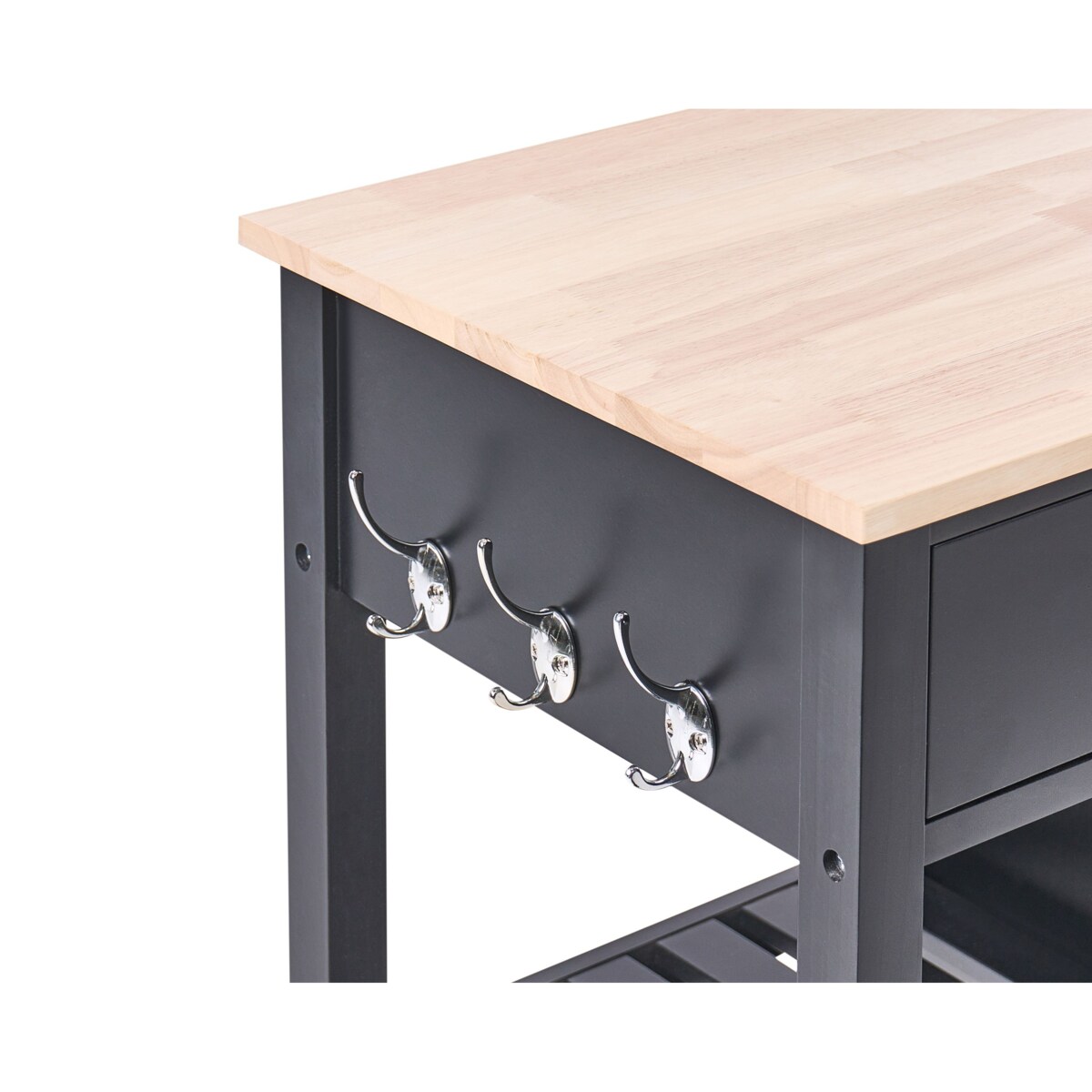 Wózek kuchenny GENOA Czarny