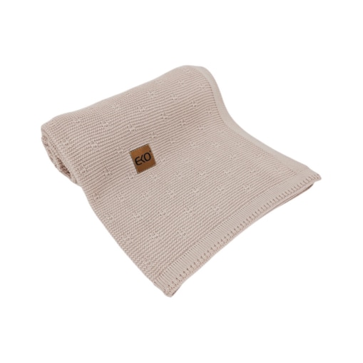 Kocyk bambusowy PUDROWY RÓŻ