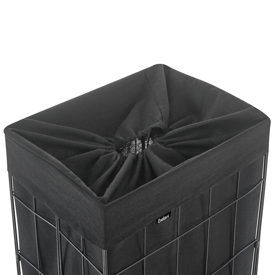 Kosz na pranie CULPINA Metal Czarny 72 L