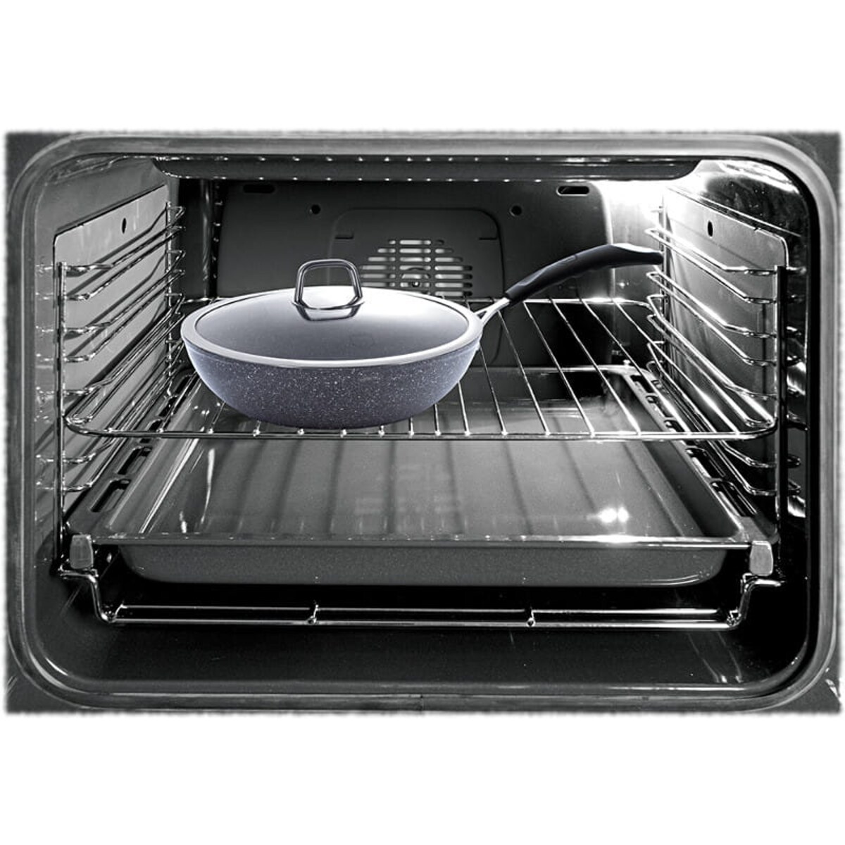 Zestaw 18 elementów garnki, patelnie, akcesoria Berlinger Haus BH-6196