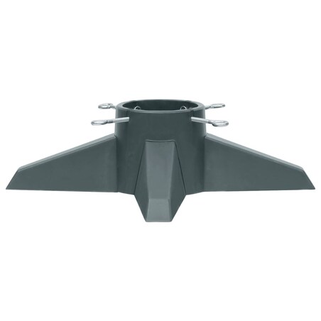 vidaXL Stojak pod choinkę, zielony, 55,5 x 55,5 x 15 cm