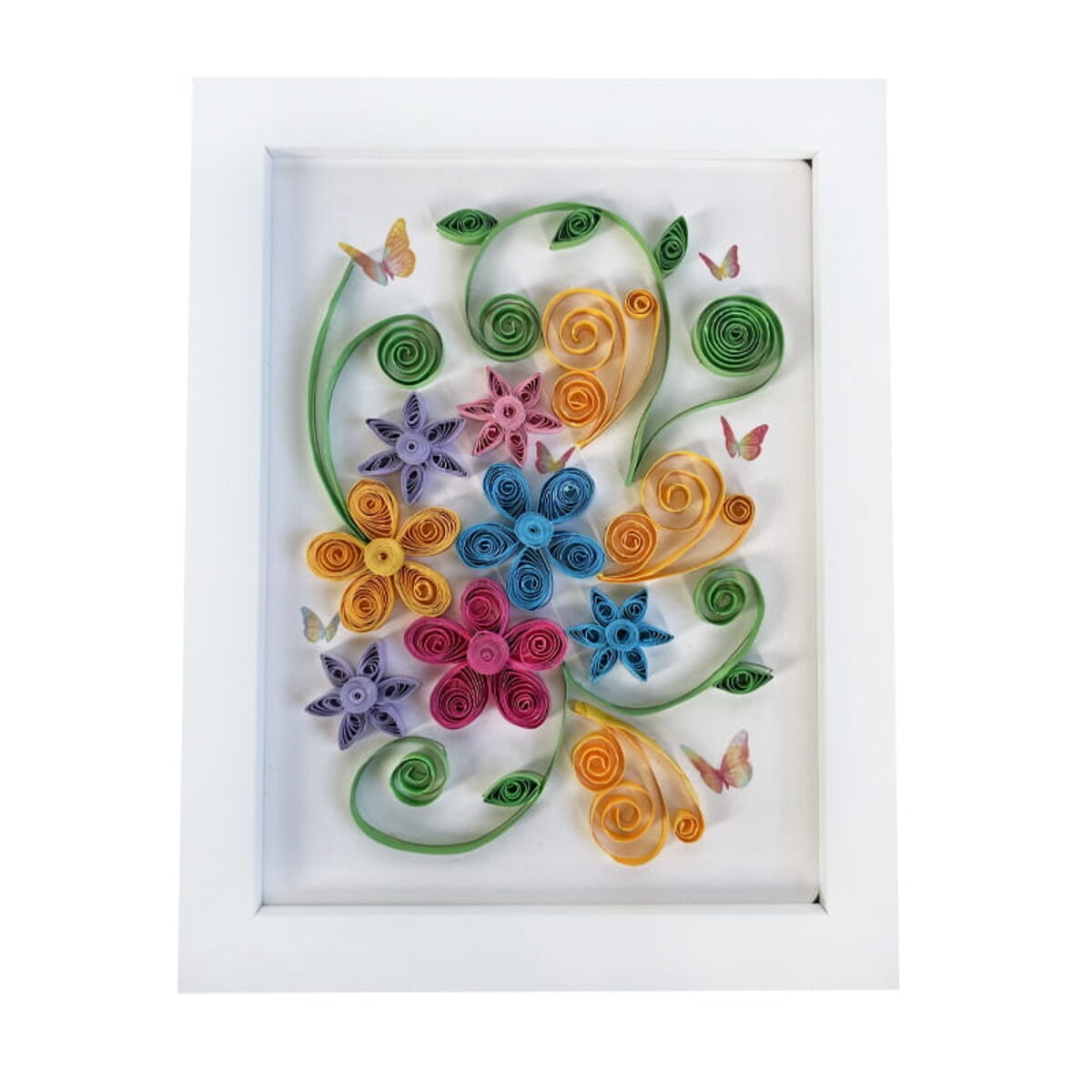 Zestaw do QUILLINGU Paski - Polny bukiet