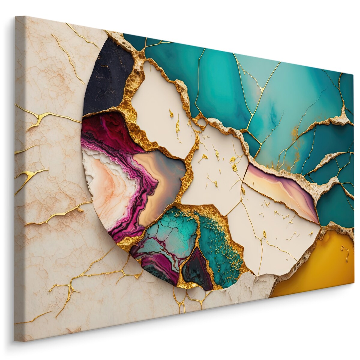 Obraz na płótnie abstrakcyjny marmur 120x80cm