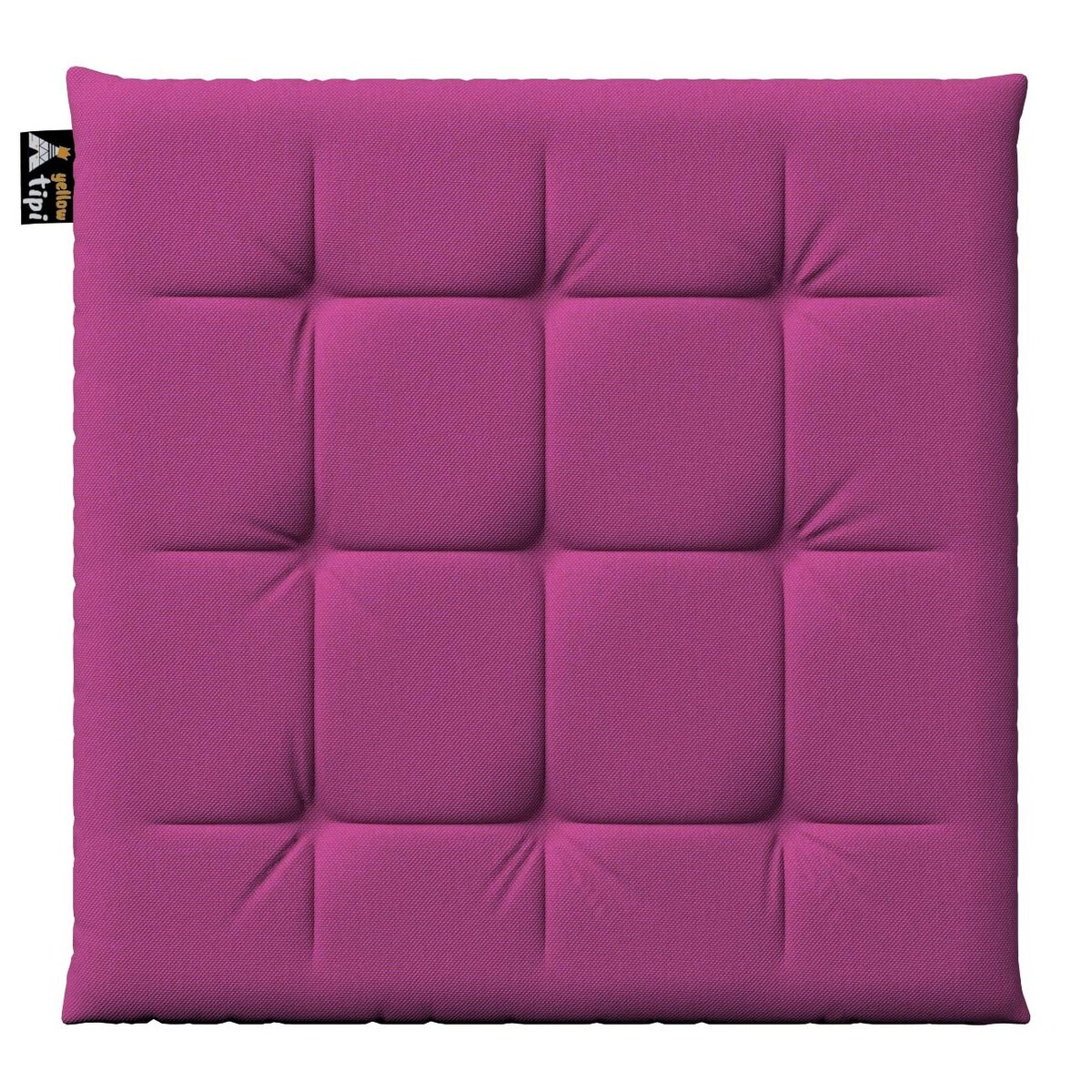 Siedzisko Eddie, amarant, 40 x 40 x 3,5 cm, Lollipop