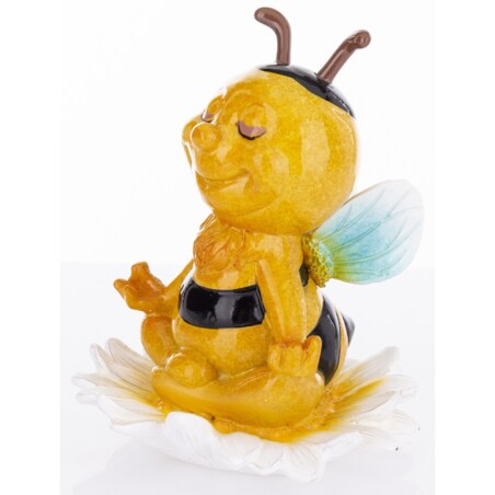 Dekoracja - para kolorowych pszczółek 10x9x9 cm API joginki