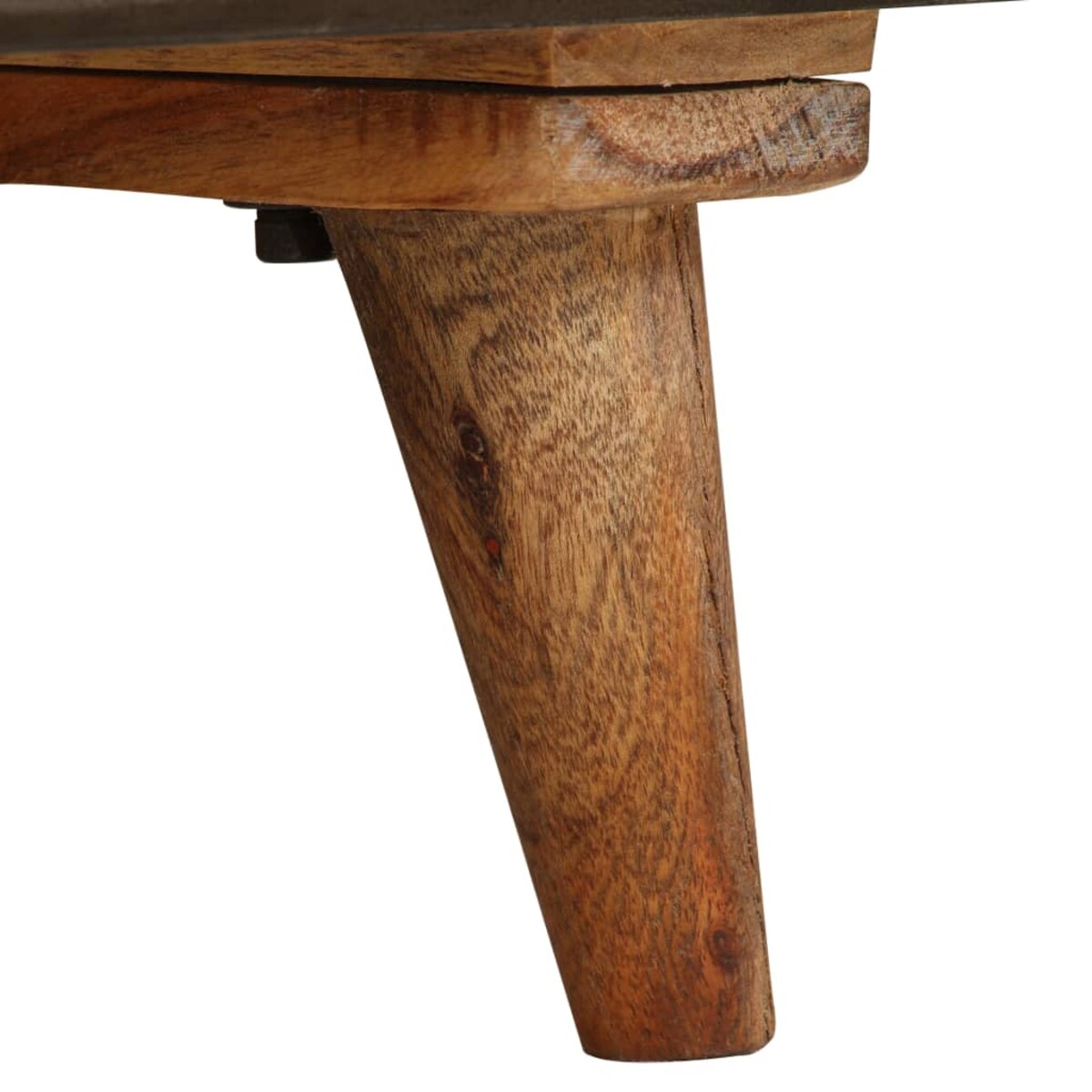 vidaXL Szafka pod telewizor, lite drewno mango, 140 x 30 x 45 cm