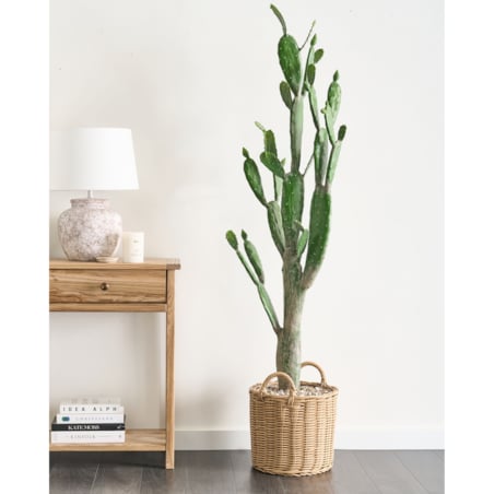 Sztuczna roślina OPUNTIA CACTUS Zielony