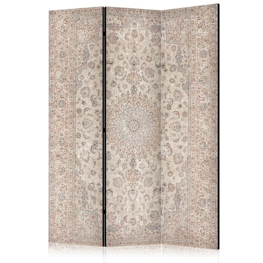 Parawan akustyczny Tła i desenie 135x172 cm 3-częściowy szary