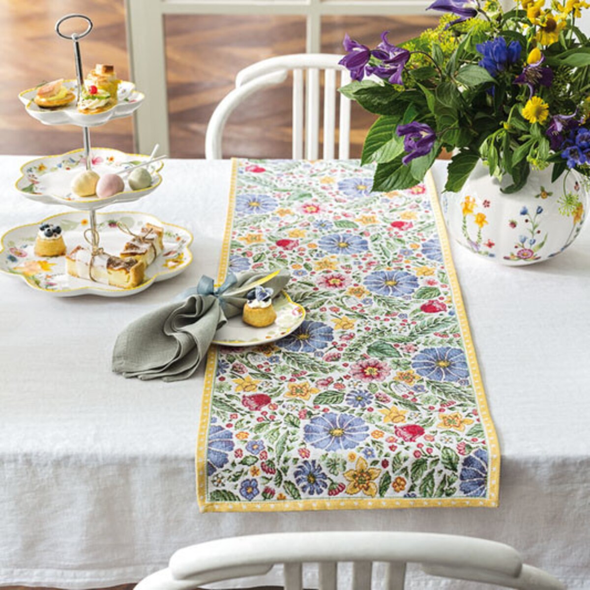 Bieżnik gobelinowy L Spring Awakening, 32 x 96 cm, Villeroy & Boch