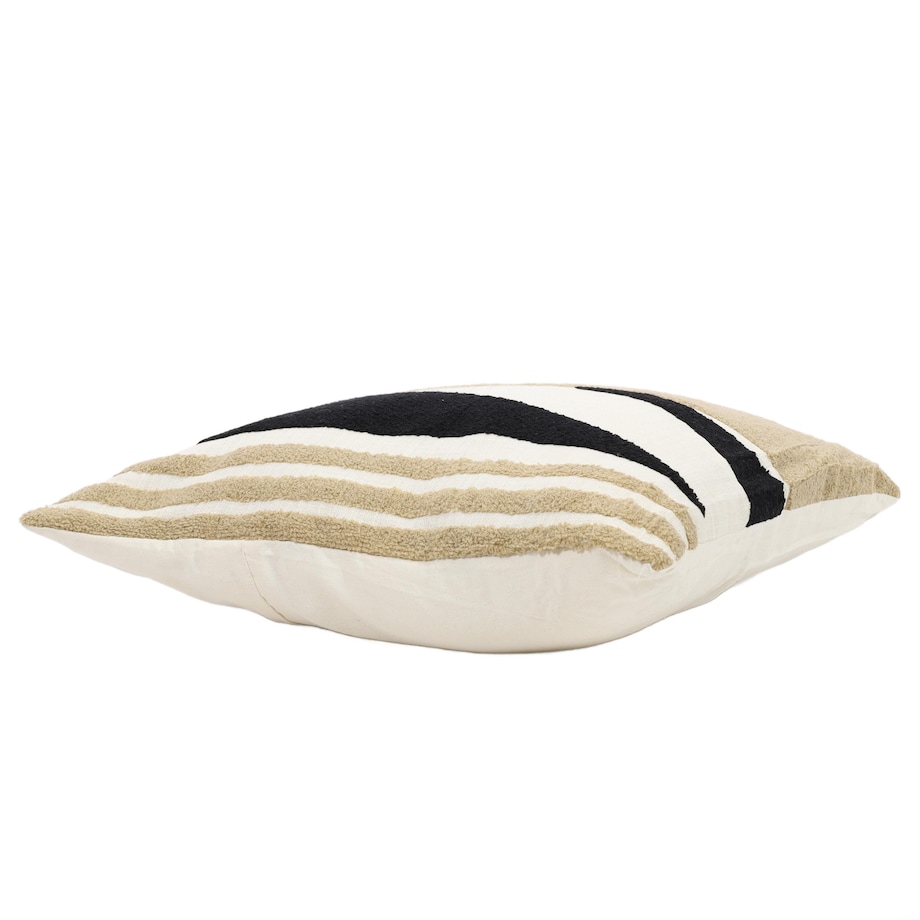 Ozdobna poduszka w geometryczny wzór, 45 x 45 cm