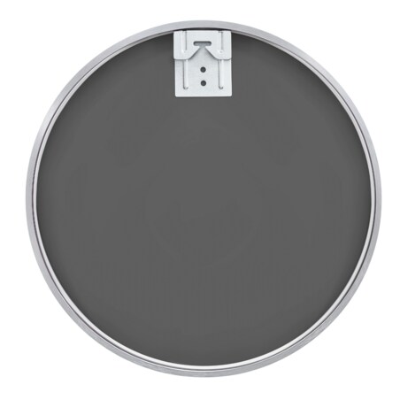 Lustro okrągłe w ramie srebrne 50cm