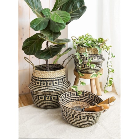 Kosz Naturalny Pleciony 322177