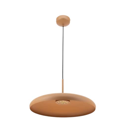 LAMPA WISZĄCA ALUMINIOWA METEORRA BRĄZOWY