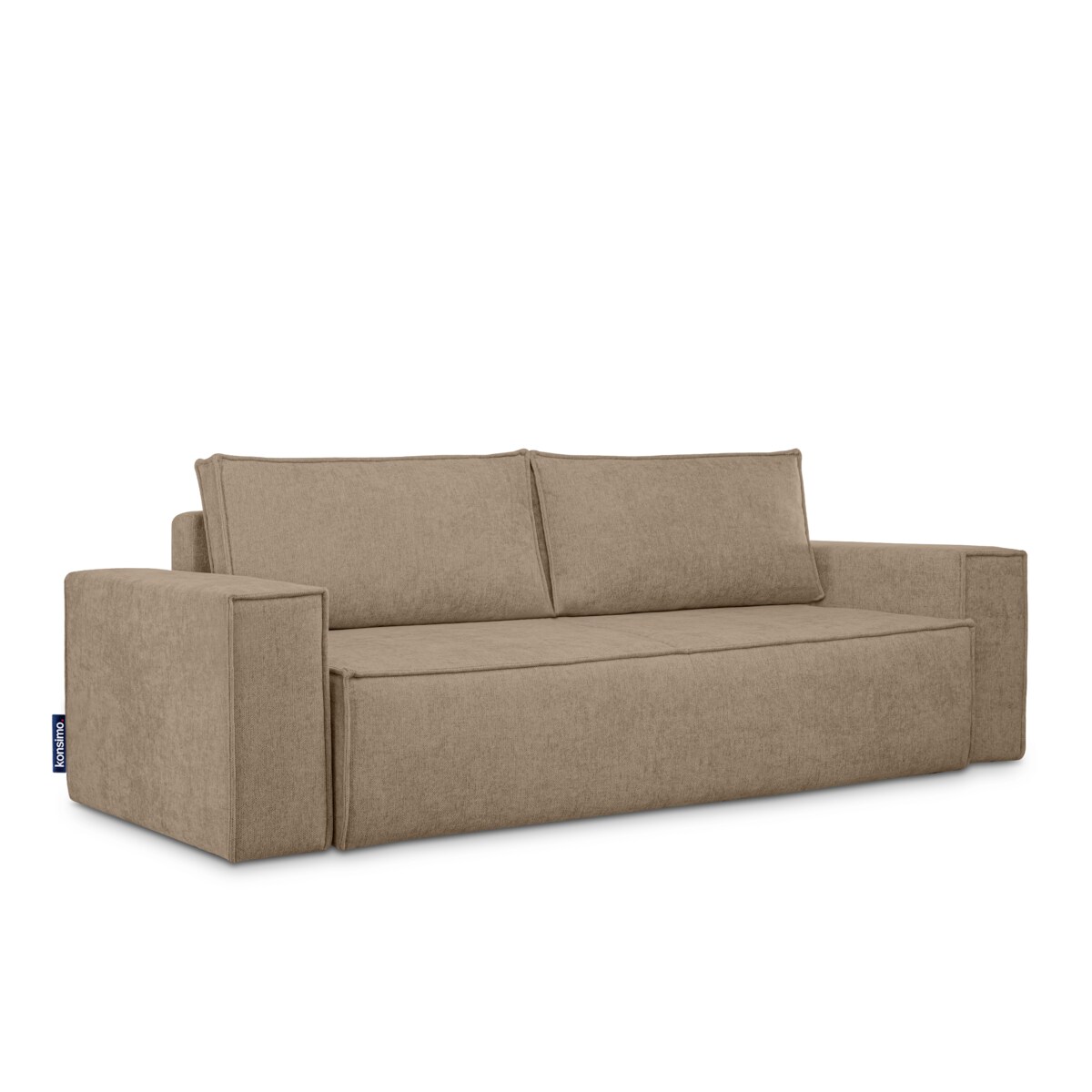 KONSIMO NAPI II Sofa 3-osobowa, kolor brązowy