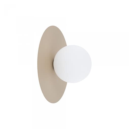 Lampa ścienno-sufitowa TK Lighting PIXI SABIA 11334 biała/beżowa G9 nowoczesna do salonu i sypialni