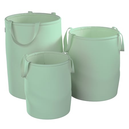 Kosz na zabawki Tobi, zieleń eukaliptusa, 30x40cm, Happiness