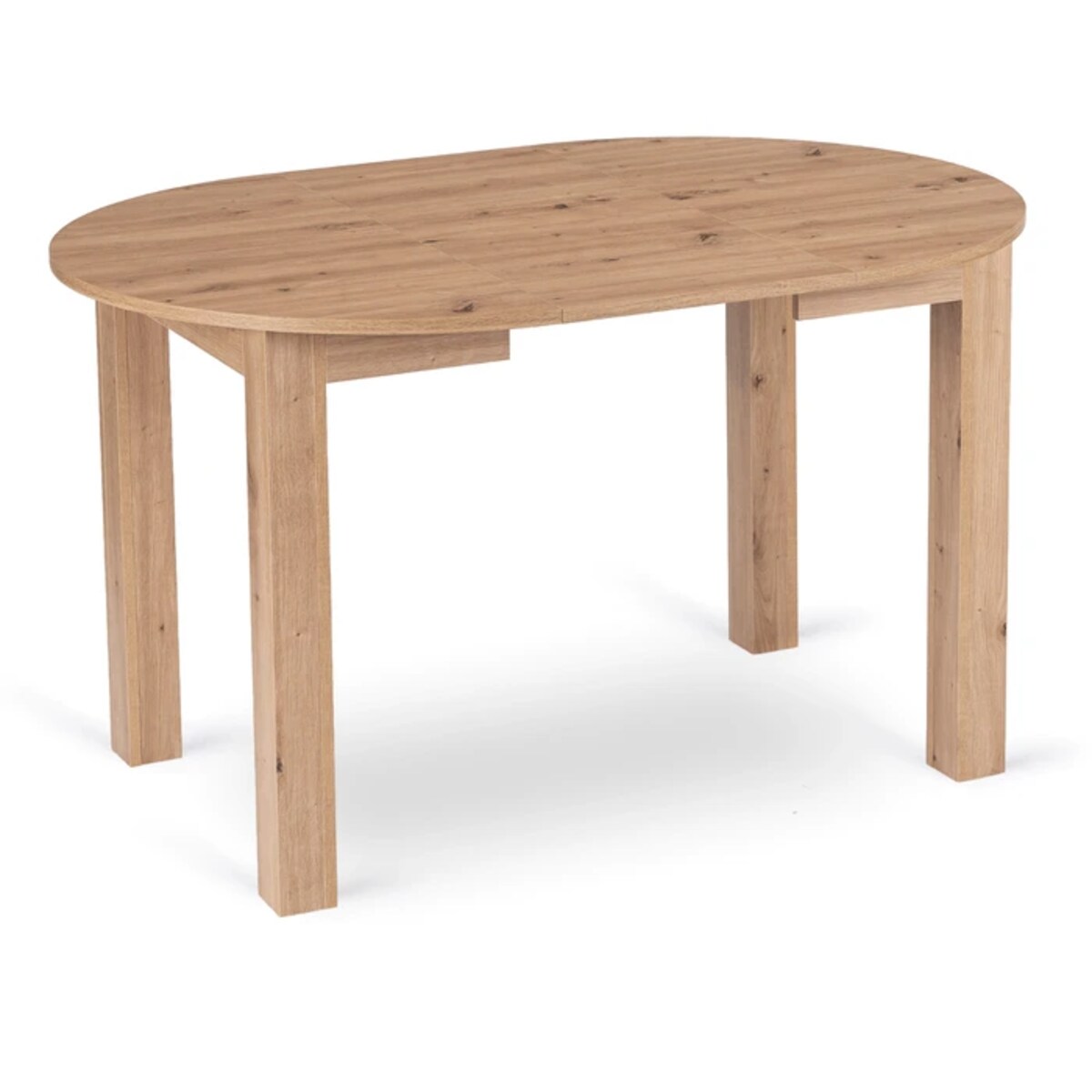 Stół okrągły rozkładany do jadalni artisan 92-132 cm HARRY