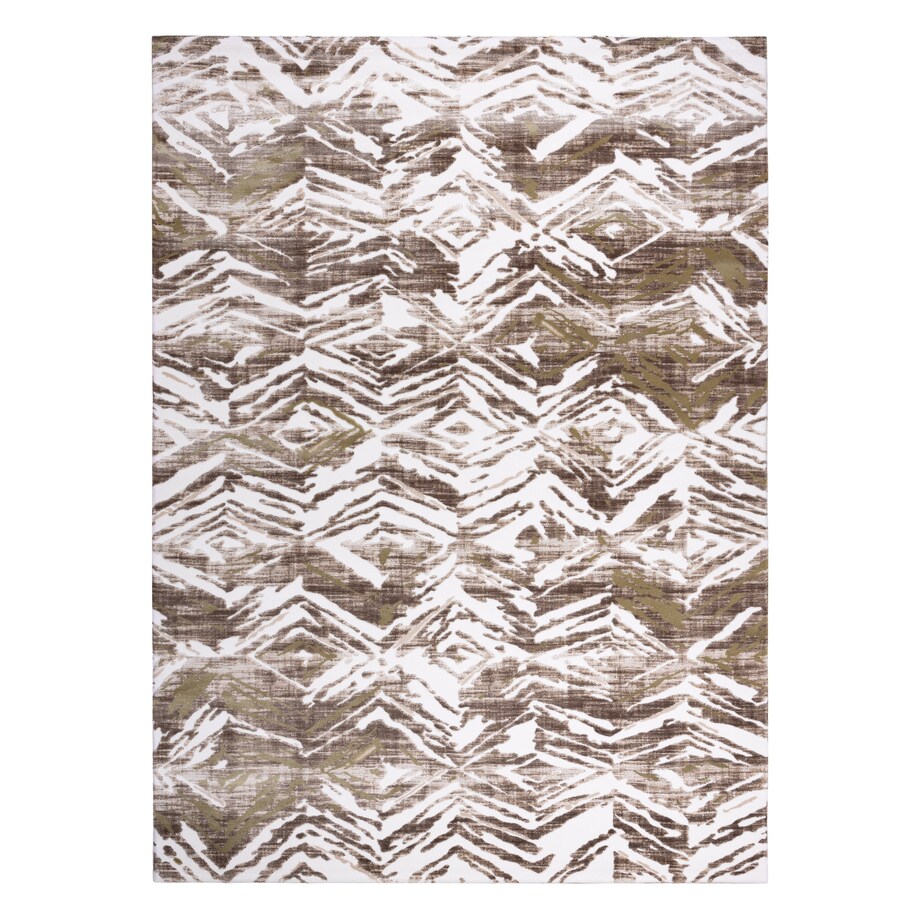 Dywan AKRYL DIZAYN 121 beż / zielony 160x230 cm