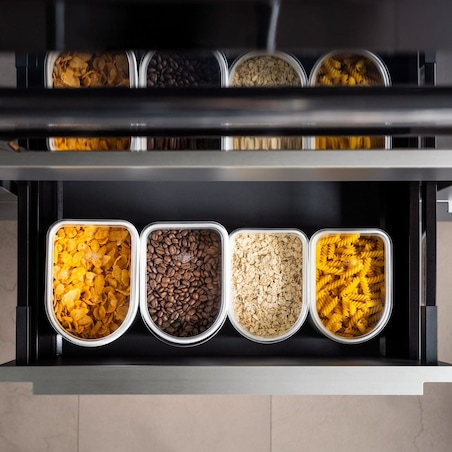 Pojemnik metalowy 2,2l LOFT piaskowy MATT Wesco