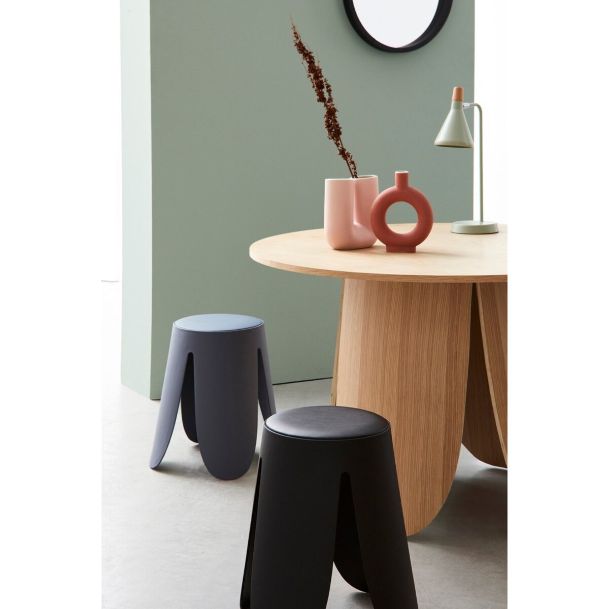 BIZZOTTO stołek IMOGEN czarny