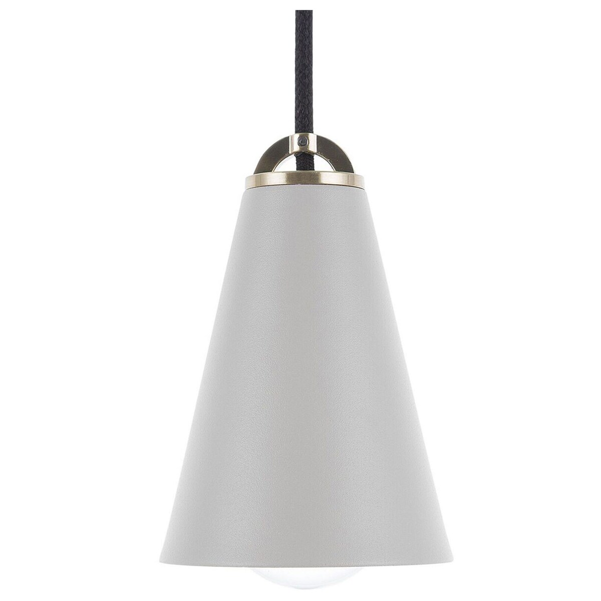 Lampa wisząca CARES Metal Jasnoszary