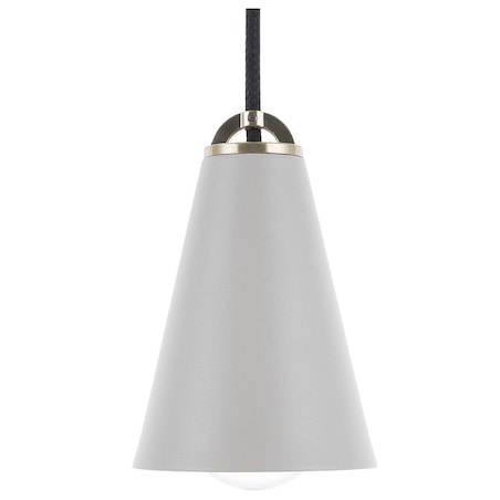 Lampa wisząca CARES Metal Jasnoszary