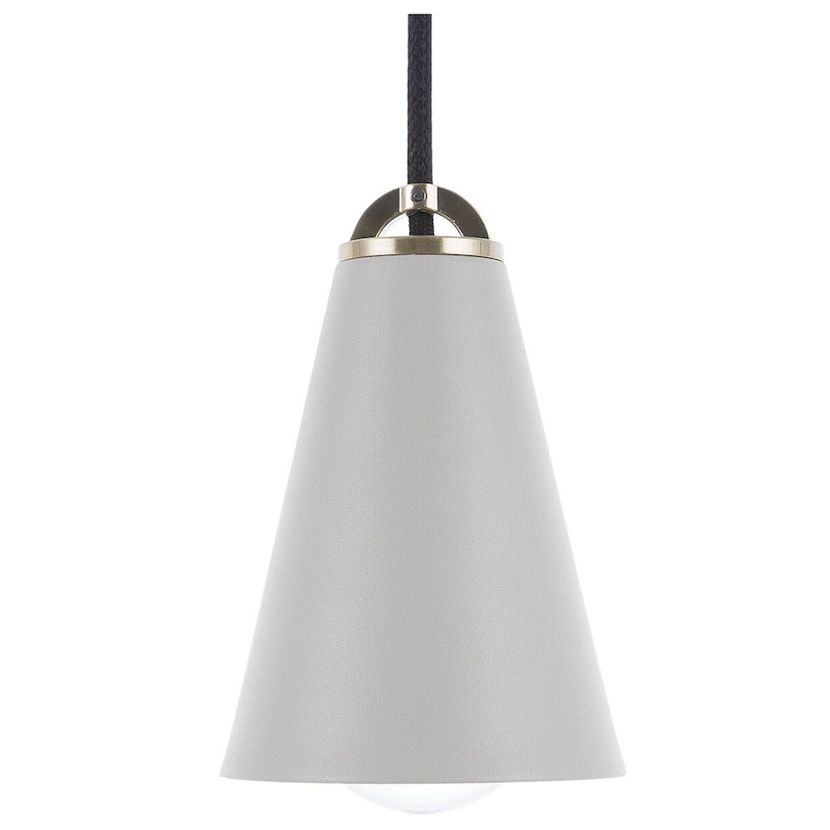 Lampa wisząca CARES Metal Jasnoszary