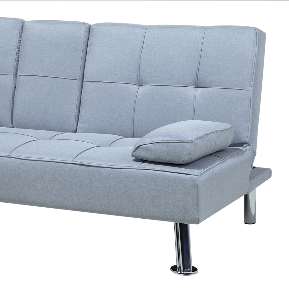 Sofa rozkładana dla 3 osób ROXEN Jasnoszary
