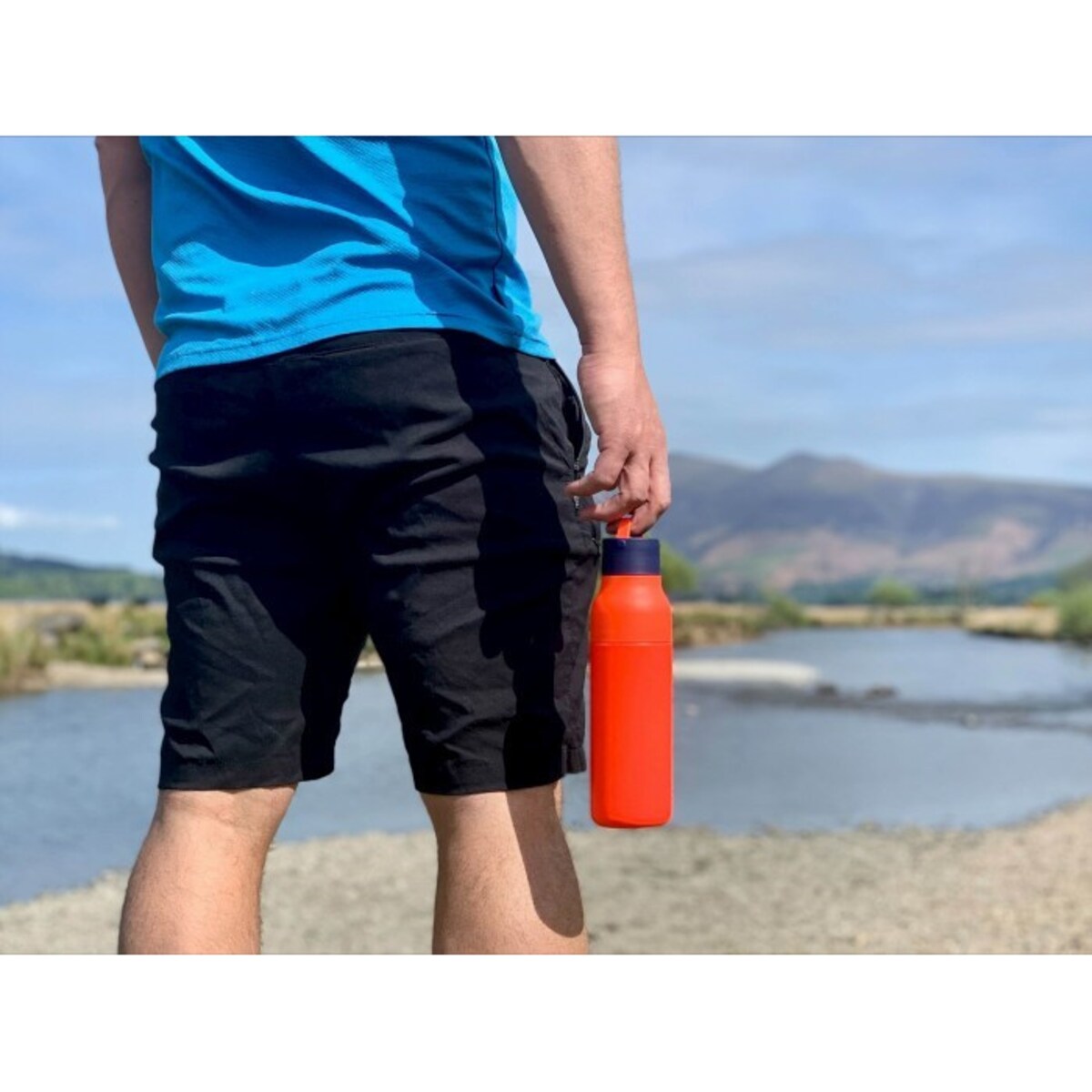 Butelka na wodę czerwona Skittle Active, 500 ml, Lund London