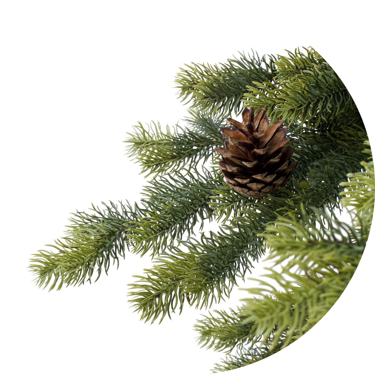 Choinka sztuczna Świerk włoski na pniu 100% PE