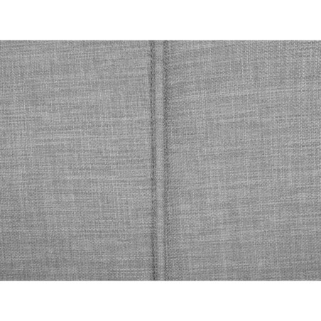 Łóżko tapicerowane 140 x 200 cm szare NANTES