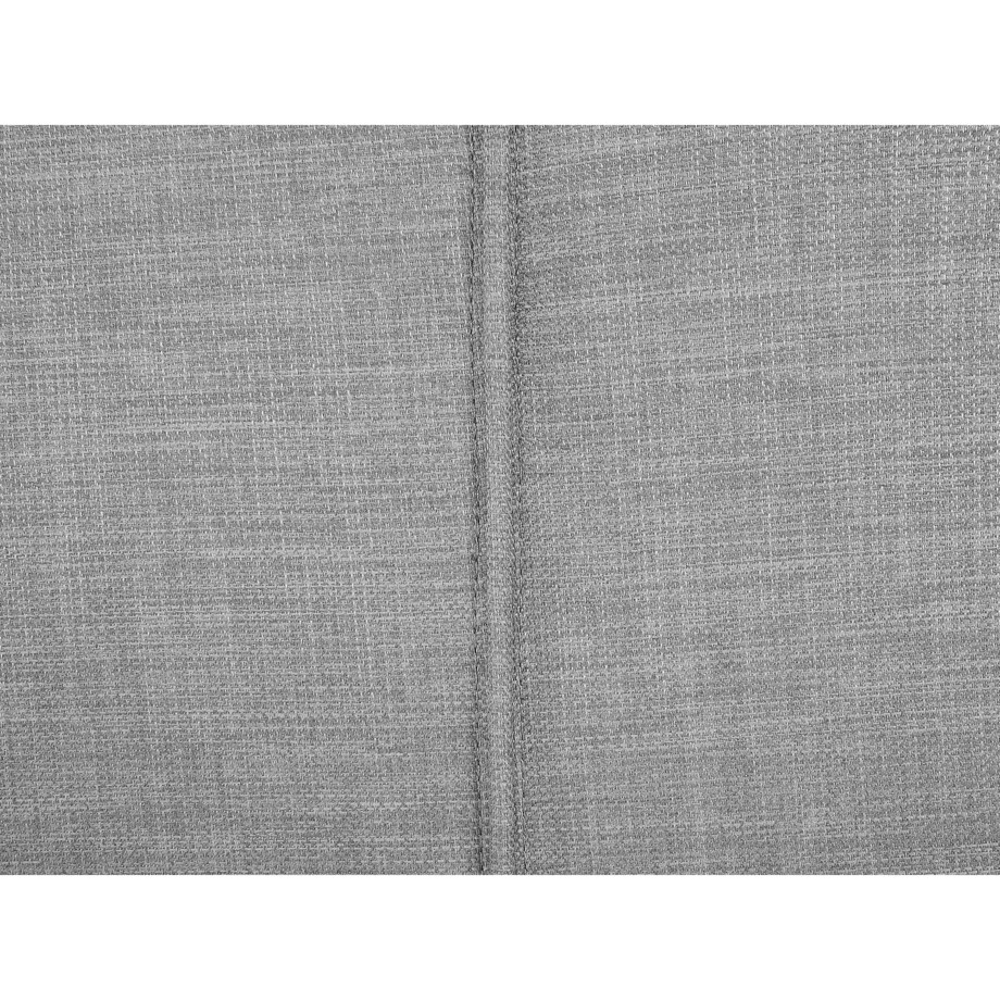 Łóżko tapicerowane 140 x 200 cm szare NANTES