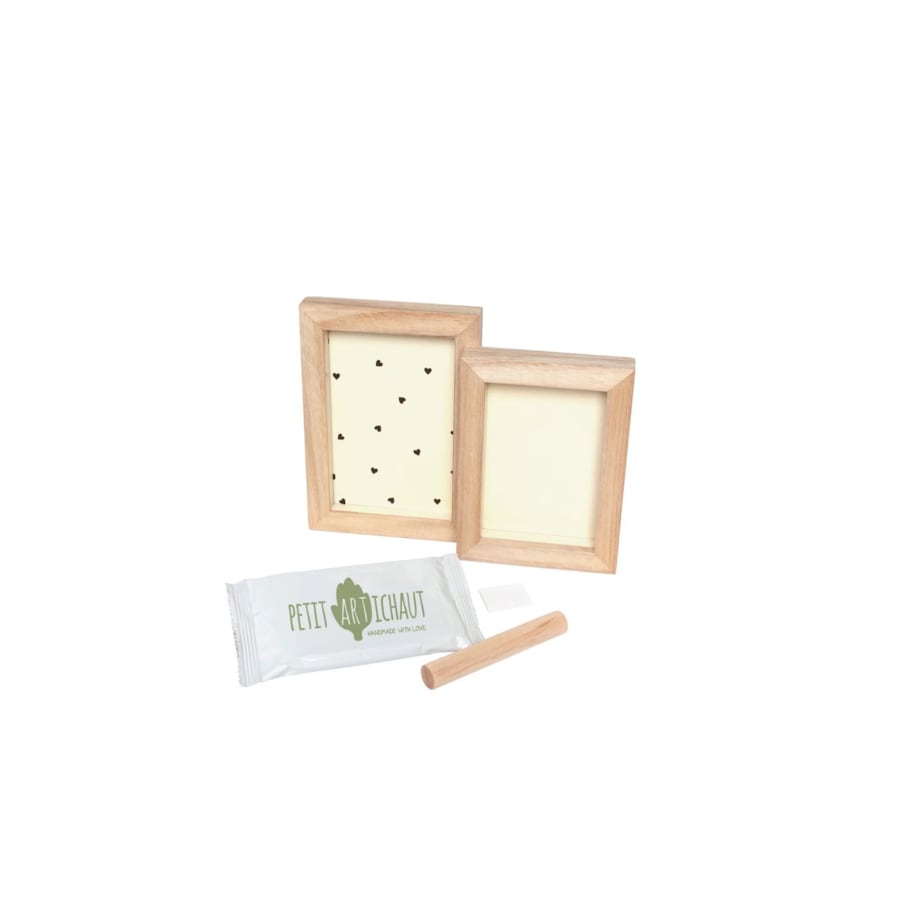 Dwupanelowa ramka na odcisk i zdjęcie Petit Artichaut - Serca