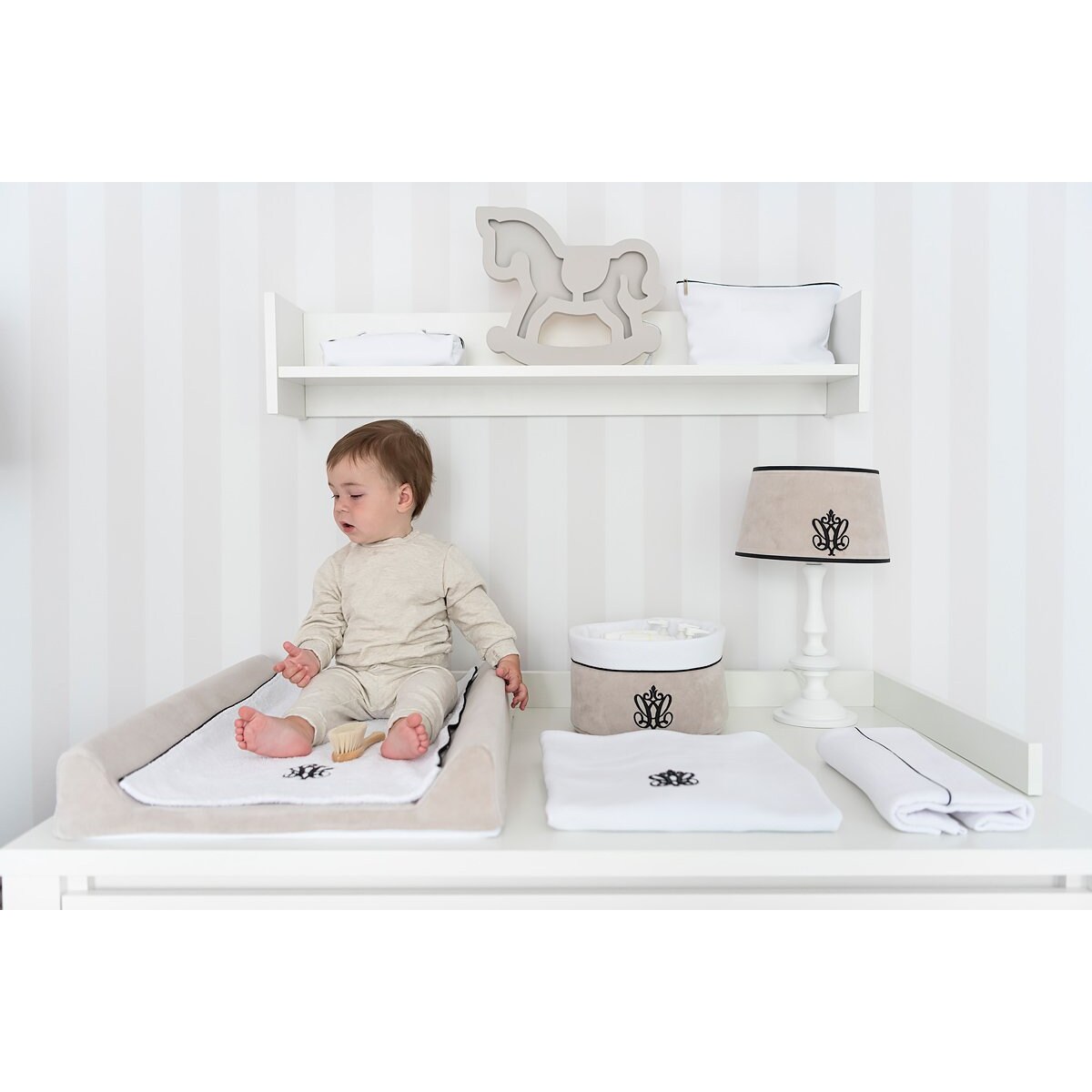 Przewijak welurowy Modern Classic