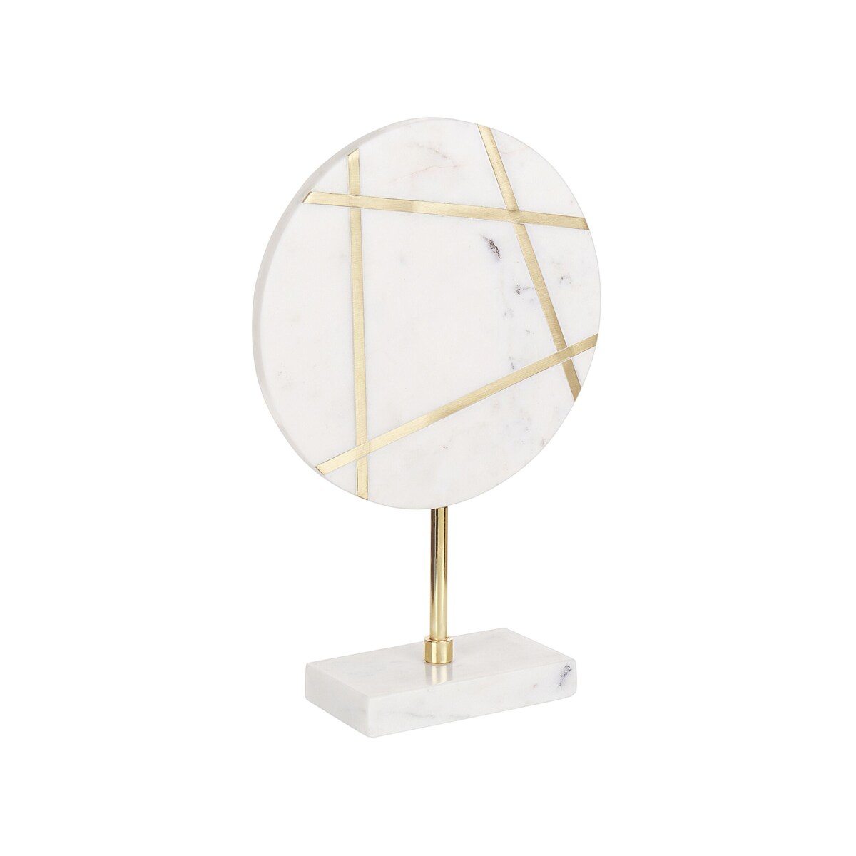 Dekoracyjna rzeźba marmurowa biała RETHIMNO