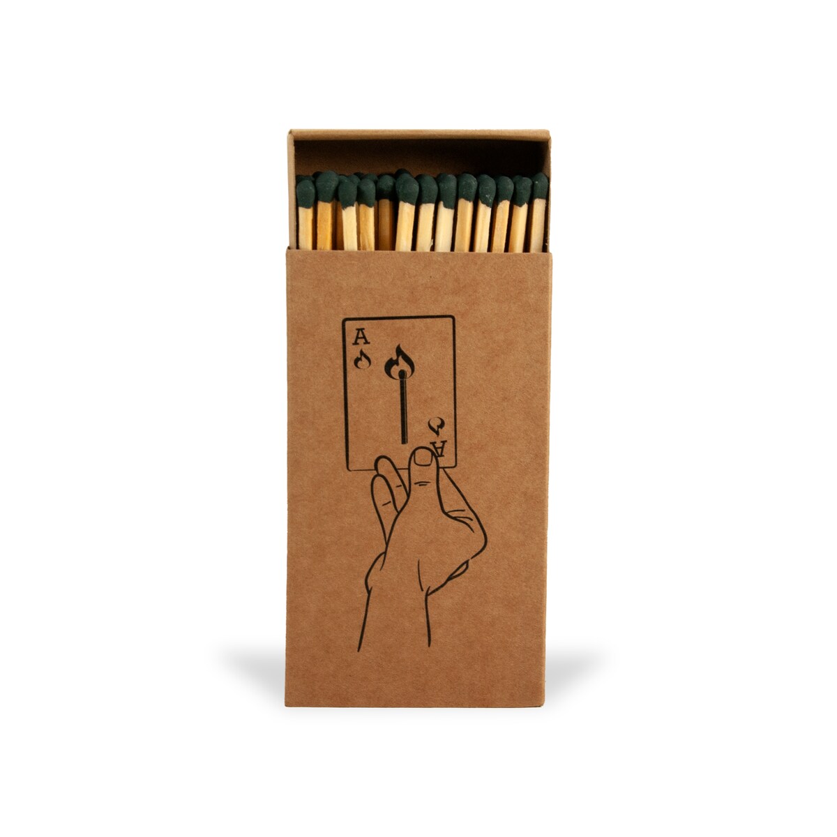 Zapałki kraft "Karta As"