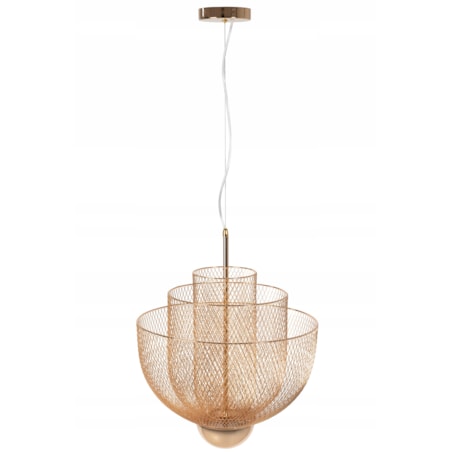 Lampa Sufitowa Wisząca Led Ażutowa Rose Gold