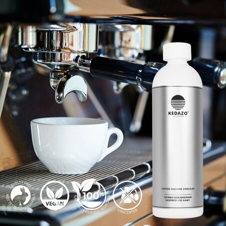 Odkamieniacz do ekspresów do kawy - KEDAZO Coffee Machine Descaler — 100% naturalny, bezzapachowy